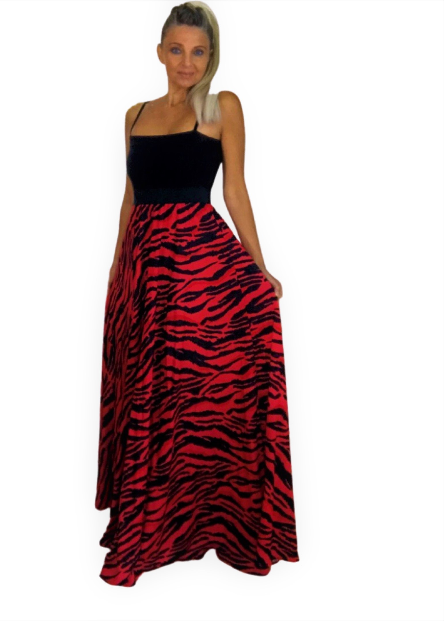 Dlouhé šaty BOROS DR-L-REP01